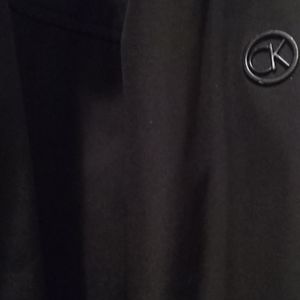 Calvin Klein Men's black lined jacket